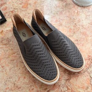 UGG Woman’s Sammy Chevron Slip-On Loafers